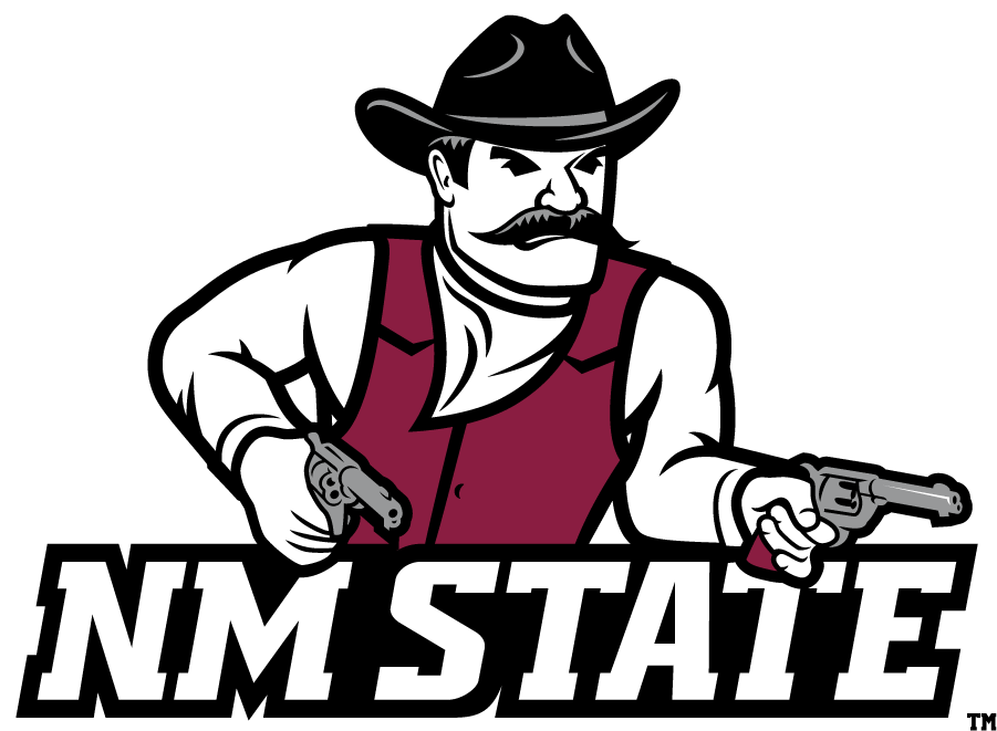 New Mexico State Aggies 2014-2016 Secondary Logo diy DTF decal sticker